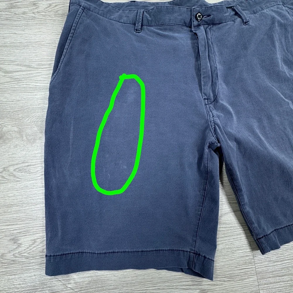 Polo Ralph Lauren Men's Shorts Classic Fit Blue 40 Chino Cotton Blend Stretch